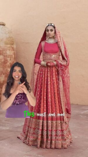 Nishtha Gandhi Instagram - If you really want to be a sabysachi bride but have never stepped foot in their store before or don’t know their prices, I know it can get overwhelming to step and realise how inaccessible it can get ✨😮‍💨.
Maybe this reel helps 💗✨

Sabysachi bride, sabyasachi lehengas, sabyasachi store, Indian designers, bridal designers, wedding lehengas, bridal lehenga prices, high end designer, bridal couture