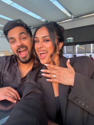 Nityaami Shirke Instagram - It’s been a week of happy chaos, love overload, and many congrats! Thank you for every message, every moment, every ounce of love. We are so blessed to be sharing this season of life with the people who mean the most to us. 🤍 

Just leaving a few bits and bobs from our dreamy stay in Lake Como & Milan, while we continue to float through cloud nine. 🥰

M&M 🫶🏽