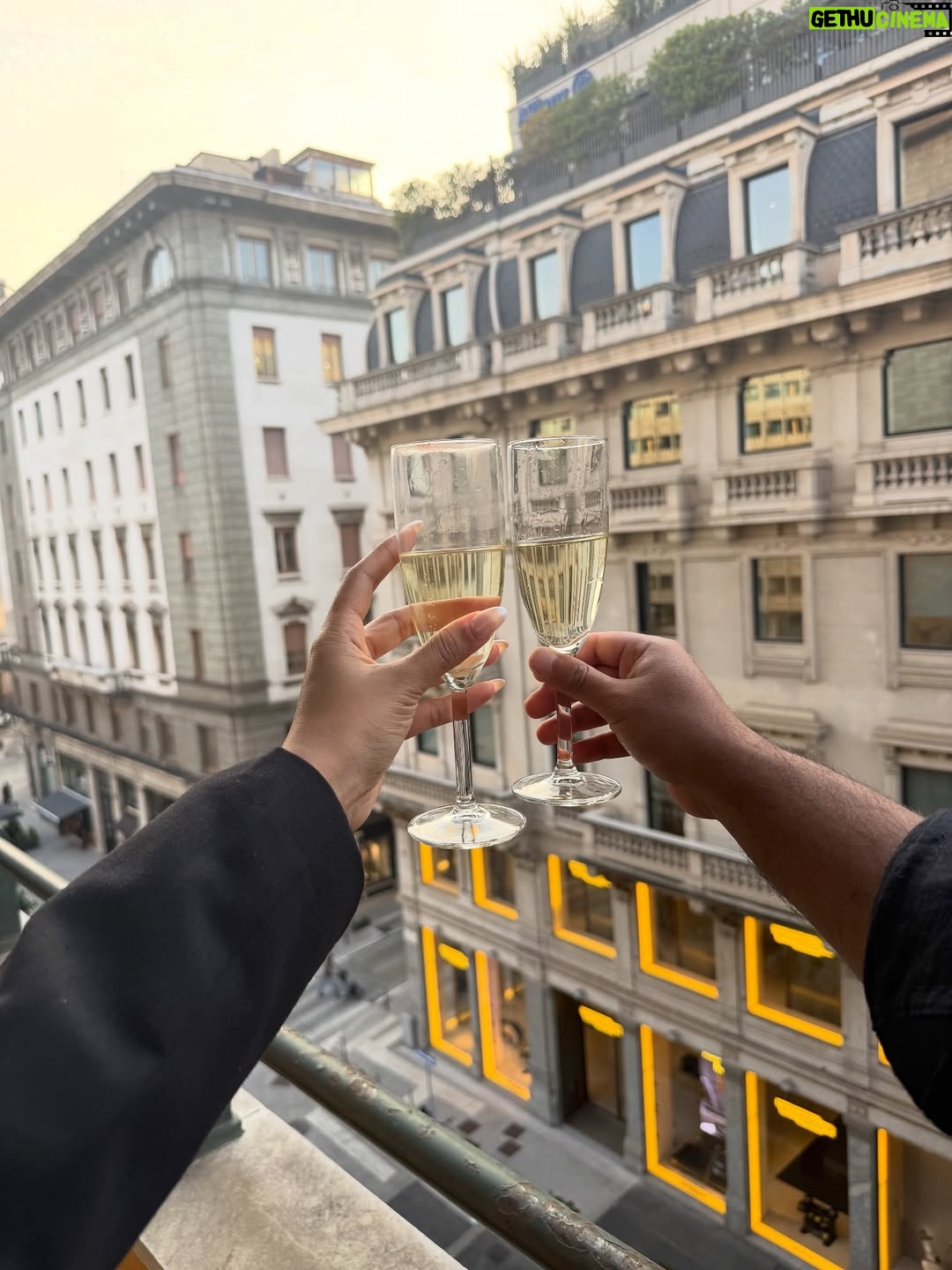 Nityaami Shirke - 2K Likes - It’s been a week of happy chaos, love overload, and many congrats! Thank you for every message, every moment, every ounce of love. We are so blessed to be sharing this season of life with the people who mean the most to us. 🤍 

Just leaving a few bits and bobs from our dreamy stay in Lake Como & Milan, while we continue to float through cloud nine. 🥰

M&M 🫶🏽