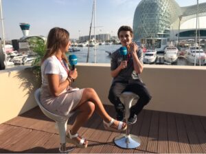 Noemí de Miguel Instagram - From the very first day in Abu Dhabi (2017) … 

Mission accomplished @lando !!!