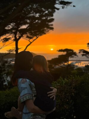 Nolwenn Leroy Instagram - BreiZH Sunset with my Boy🌅⚓️🌊