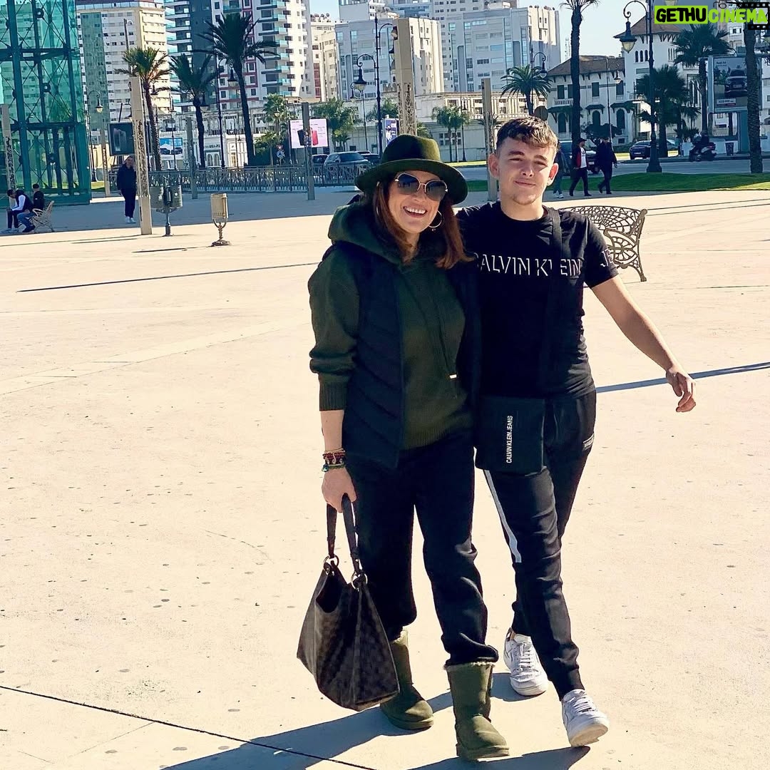 Nora Skalli - 24.9K Likes - Con mi querido sobrino Naïm Skali en Tanger @naaiimm_28 ♥️♥️♥️ #Tanger #morocco🇲🇦 #actress #family #احبكم_متابعيني