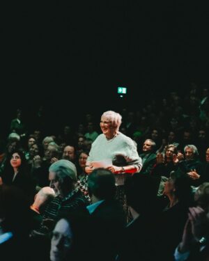 Nur Sürer Instagram - Die 29. Ausgabe des Festivals ist eröffnet, heute gibt es Festivalgespräche und klar Filme zum ansehen, bis gleich im @kuenstlerhaus_nbg ❤️ 📷 by @kaanadeniz