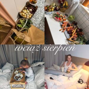 Olga Frycz Instagram - ꜱᴛʏᴄᴢᴇń.
Przede wszystkim to nasz rodzinny wyjazd na Teneryfę.No i zaręczyny. Piękny czas, piękne wspomnienia. 
Styczeń to też złamana nóżka Helenki, która ciągnęła się do lutego. 

ʟᴜᴛʏ. 
Nasza  rocznica z Albertem i moje z Helenką dziewczyńskie ferie w Dubaju. 
Albert został w Warszawie i zaczął już przygotowania do TzG. 

ᴍᴀʀᴢᴇᴄ.
Oh, dużo się działo, ale głównie wszystko kręciło się wokół Tańca z Gwiazdami. 
Co tydzień stres, ale też wielka radość i satysfakcja. Oglądanie Alberta i Ady w TzG to dla był dla nas rytuał. Jak nie w studio na żywo to w domu przed telewizorem. Wolę z dziewczynkami  to drugie 😊

ᴋᴡɪᴇᴄɪᴇń.
Święta w Lipsku i chwila odpoczynku. Ładujemy baterie bo finał TzG coraz bliżej. 

ᴍᴀᴊ.
Jestem w super formie, czuję się ze sobą najlepiej. Jestem chudziutka i lekka. Albert z dziewczynkami robią mi wspaniały dzień mamy. A kilka dni później jadę z Helenką i Zosią nocnym pociągiem na kilka dni do Świnoujścia. Mamy super czas. A wędzoną rybę zagryzam kabanosem… 

ᴄᴢᴇʀᴡɪᴇᴄ.
Cieszymy się bardzo bo jestem w ciąży !!! Jeszcze chwile pochodzę na pilastes, poćwiczę.. naciesze się dobrą formą. 
Szykujemy się na wyjazd na Sycylię. 

ʟɪᴘɪᴇᴄ. 
Sycylia. Grzeje brzuszek i bardzo odpoczywam. 
No i jedziemy na nasze kochane Kaszuby. 
Lipiec był super. 

ꜱɪᴇʀᴘɪᴇń. 
Trwają wakacje ale trochę już myślimy o wrześniu bo… 

ᴡʀᴢᴇꜱɪᴇń. 
We wrześniu Helenka poszła do pierwszej klasy. 
No i ma urodziny. Szykujemy super zabawę w podchody. 

ᴘᴀźᴅᴢɪᴇʀɴɪᴋ. 
Urodziny Zosieńki i moje urodziny. Moją nową pasją stały się wypieki. Słodkie wypieki. Piekę głównie ciasta drożdżowe z kruszonką i lukrem. 
Lecimy do Rzymu na chrzciny mojego siostrzeńca. 

ʟɪꜱᴛᴏᴘᴀᴅ.
Wypiekam chleby i zjadam całe bochenki.  Żyjemy wyjazdem na Teneryfe. Ja już jestem gruba i nie mam siły mówić i stać. 

ɢʀᴜᴅᴢɪᴇń.
Robię pierogi i czekamy na Święta. 
Święta święta i po świętach. 
Czekamy na Nowy Rok. 
Odliczam dni do CC. Zostało 47 ! 😅

2025 był bardzo dla mnie łaskawy. 

Życzę Wam Szczęśliwego Nowego Roku 🩷