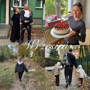 Olga Frycz Instagram - ꜱᴛʏᴄᴢᴇń.
Przede wszystkim to nasz rodzinny wyjazd na Teneryfę.No i zaręczyny. Piękny czas, piękne wspomnienia. 
Styczeń to też złamana nóżka Helenki, która ciągnęła się do lutego. 

ʟᴜᴛʏ. 
Nasza  rocznica z Albertem i moje z Helenką dziewczyńskie ferie w Dubaju. 
Albert został w Warszawie i zaczął już przygotowania do TzG. 

ᴍᴀʀᴢᴇᴄ.
Oh, dużo się działo, ale głównie wszystko kręciło się wokół Tańca z Gwiazdami. 
Co tydzień stres, ale też wielka radość i satysfakcja. Oglądanie Alberta i Ady w TzG to dla był dla nas rytuał. Jak nie w studio na żywo to w domu przed telewizorem. Wolę z dziewczynkami  to drugie 😊

ᴋᴡɪᴇᴄɪᴇń.
Święta w Lipsku i chwila odpoczynku. Ładujemy baterie bo finał TzG coraz bliżej. 

ᴍᴀᴊ.
Jestem w super formie, czuję się ze sobą najlepiej. Jestem chudziutka i lekka. Albert z dziewczynkami robią mi wspaniały dzień mamy. A kilka dni później jadę z Helenką i Zosią nocnym pociągiem na kilka dni do Świnoujścia. Mamy super czas. A wędzoną rybę zagryzam kabanosem… 

ᴄᴢᴇʀᴡɪᴇᴄ.
Cieszymy się bardzo bo jestem w ciąży !!! Jeszcze chwile pochodzę na pilastes, poćwiczę.. naciesze się dobrą formą. 
Szykujemy się na wyjazd na Sycylię. 

ʟɪᴘɪᴇᴄ. 
Sycylia. Grzeje brzuszek i bardzo odpoczywam. 
No i jedziemy na nasze kochane Kaszuby. 
Lipiec był super. 

ꜱɪᴇʀᴘɪᴇń. 
Trwają wakacje ale trochę już myślimy o wrześniu bo… 

ᴡʀᴢᴇꜱɪᴇń. 
We wrześniu Helenka poszła do pierwszej klasy. 
No i ma urodziny. Szykujemy super zabawę w podchody. 

ᴘᴀźᴅᴢɪᴇʀɴɪᴋ. 
Urodziny Zosieńki i moje urodziny. Moją nową pasją stały się wypieki. Słodkie wypieki. Piekę głównie ciasta drożdżowe z kruszonką i lukrem. 
Lecimy do Rzymu na chrzciny mojego siostrzeńca. 

ʟɪꜱᴛᴏᴘᴀᴅ.
Wypiekam chleby i zjadam całe bochenki.  Żyjemy wyjazdem na Teneryfe. Ja już jestem gruba i nie mam siły mówić i stać. 

ɢʀᴜᴅᴢɪᴇń.
Robię pierogi i czekamy na Święta. 
Święta święta i po świętach. 
Czekamy na Nowy Rok. 
Odliczam dni do CC. Zostało 47 ! 😅

2025 był bardzo dla mnie łaskawy. 

Życzę Wam Szczęśliwego Nowego Roku 🩷