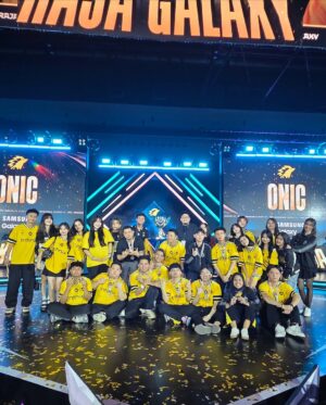 Onic Vior Instagram - Puji Tuhan, raja langit menang lagi @onic.esports 🏆 respect bumil #alhamdulillah