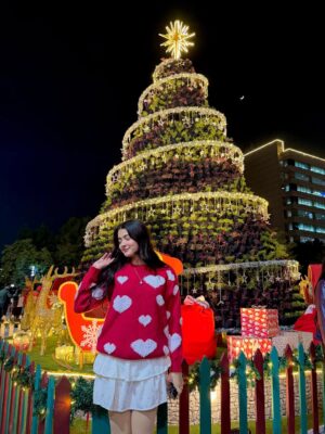 Palak Bharti Instagram - When your outfit matches the Christmas mood 🎄