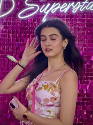 Palak Bharti Instagram - Living my soft girl fantasy at Nykaaland 🌸 🫧✨
#nykaaland