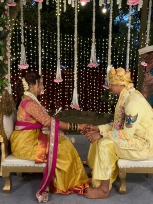 Pallak Yadav Instagram - - “Hath nahi chodhna Sath nahi Chodhna” We promised to never let go of each other, and that’s exactly what we’re living by. This is the promise we continue to keep.
Congratulations Jay & Harshala ♥️
Trust me everyone, this is the happiest I’ve ever seen him. He’s never been this happy, not even after winning the show 😮💨 Love truly does wonders 🥹🧸
Wishing you both a lifetime filled with love, laughter, understanding, and togetherness. May your married life be as beautiful and joyful as this moment, always. 🫶🏻
Missed you @shivamsharmatic !! BOOMBAAM 💥
PS - I’m so sorry for getting personal, but mujhe jaldi bua banao I didn’t know the dress code. I also want to wear a Paithani 😭 @jaydudhaneofficial 🥲🍕
