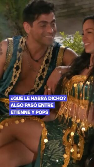 Paloma Fiuza Instagram - ¿Será que Pops (@palomafiuzaoficial) se dio cuenta que quiere a Etienne Bobenrieth (@etiennebob) de otra forma? 😏 #ElInternadoMega
