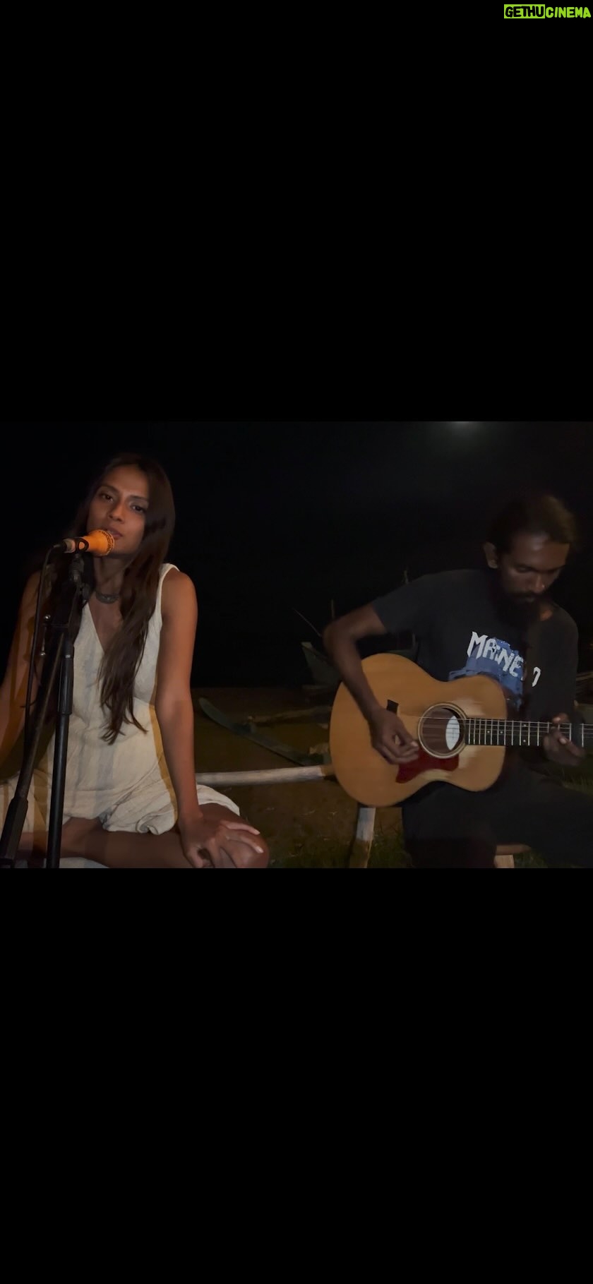 Paloma Monnappa - 2.7K Likes - Easily my most favourite and overplayed 🙈 song. Always takes me back to road trips to Goa with my father playing this on our cassette player or at home on vinyl. 
A little trivia - Stevie Nicks wrote this song in 10 minutes and the band wasn’t thrilled about it but she pleaded with them to record it. It went on to become the band’s only no. 1 single in America 👊🏽 Over 45 years later here we are 😊. 

Played with @shivymusik in an impromptu session on the east coast of Sri Lanka. 
.
.
.
.
.
#livemusic #singer #guitar #looping #loop
#foryou #explore #sunset #ocean #sea
#surf #surflife #music #soul #blues
#fleetwoodmac #shivymusic
#tropicalwaxsrilanka #arugambay
#srilanka