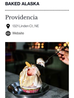 Paola Velez Instagram - Thank you @washingtonianmag for ending 2025 on such a high note and naming our Baked Alaska Shaved Ice one of your favorite dishes of the year. 

🍧 we’re truly honored by all of the frio-Frio/minuta/kakigori love 🍧

For folks wondering where to spend NYE—we’ll be open 🎉

(Ps- congratulations to our friends @elviejo.cak for their feature as well!! ¡Wepa!)