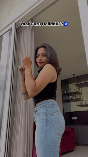 Pavithra Gowda Instagram - Yaar Guru Heliddu?? 

#pavigowda♥️ #kannada #trendingreels #foryou
