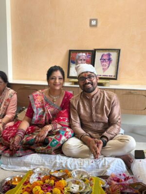 Pavni Mehrotra Instagram - Apka humare “NAYE GHAR” mein swagat hai🏡♥️
.
.
.
#newhome #grahpravesh🏠 #pooja #home #pavnilaughs
