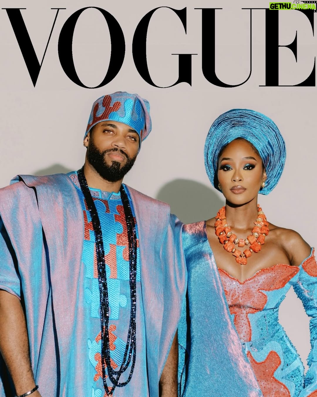 Pepi Sonuga - 10.3K Likes - Part 2, but day 1 ❤️
Overjoyed with all the love. We’re MARRIED!!!! Hip hip!!!! Read our full @voguemagazine feature, link in bio.

Photographer: @perryvaile
Bridal & Groom Designer (Blue): @couturebytabik
Bridal Designer (Green   Red): @anit_cuts
Groom Designer (Green   Red): @davidscottonline
Pepi’s Personal Stylist: @venetiakiddstyle
Coordination & Design: @claudiocoevents
Videographer: @foragedfilms
Content Creator: @itschampagnesocial
Decor & Florals: @sansationalcreations_
Palm Wine Cup: @bridesnbrooms
Accessories & Beads: @nenejewellryandcraft
Catering: @stomachaffairsatl
Cake: @vgsbakery
Alaga: @mc_bukenkoalaga
Signage: @magnoliadreams.shop
Gift Bags: @vistaprint @zazzle
Invitations:
• @printswellstationery (printing)
• @les_carnets_de_nini (design)
• @flourishfinewriting (stamps)
Bridesmaids Designer: @themusefactory_ @bibireola_bespoke
Groomsmen Designer: @fujahbrand
Geles for Bridal Party: @asooke_gele_matters
Venue: @relix_brookside_knoxville 
Bridal Glam: @neonbonymakeovers @solangehairandbeauty @mosmogele
Rentals: @aopartyrentals
DJ: @djfreshyk
Transportation: @cruzetransportservices