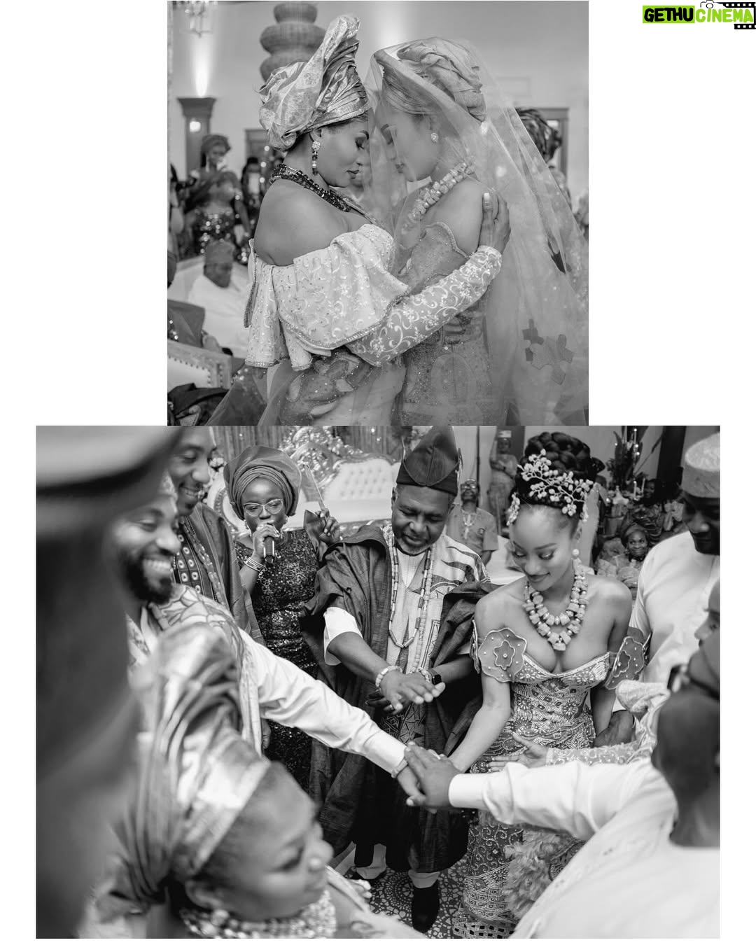 Pepi Sonuga - 10.3K Likes - Part 2, but day 1 ❤️
Overjoyed with all the love. We’re MARRIED!!!! Hip hip!!!! Read our full @voguemagazine feature, link in bio.

Photographer: @perryvaile
Bridal & Groom Designer (Blue): @couturebytabik
Bridal Designer (Green   Red): @anit_cuts
Groom Designer (Green   Red): @davidscottonline
Pepi’s Personal Stylist: @venetiakiddstyle
Coordination & Design: @claudiocoevents
Videographer: @foragedfilms
Content Creator: @itschampagnesocial
Decor & Florals: @sansationalcreations_
Palm Wine Cup: @bridesnbrooms
Accessories & Beads: @nenejewellryandcraft
Catering: @stomachaffairsatl
Cake: @vgsbakery
Alaga: @mc_bukenkoalaga
Signage: @magnoliadreams.shop
Gift Bags: @vistaprint @zazzle
Invitations:
• @printswellstationery (printing)
• @les_carnets_de_nini (design)
• @flourishfinewriting (stamps)
Bridesmaids Designer: @themusefactory_ @bibireola_bespoke
Groomsmen Designer: @fujahbrand
Geles for Bridal Party: @asooke_gele_matters
Venue: @relix_brookside_knoxville 
Bridal Glam: @neonbonymakeovers @solangehairandbeauty @mosmogele
Rentals: @aopartyrentals
DJ: @djfreshyk
Transportation: @cruzetransportservices