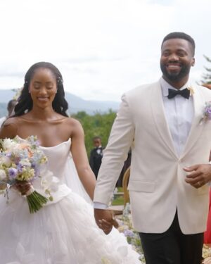 Pepi Sonuga Instagram - The best part is you.

This day was beyond what we dreamed. Surrounded by love, nature, family, and God’s grace as we became husband and wife. We are so thankful for every hand that made it possible.

HUGE thank you to @voguemagazine @vogueweddings @vogueaustralia for featuring our wedding (link in bio to read the full article). We poured so much heart into this celebration, and it means the world to have our story shared in this way. Truly a dream come true. Endless thanks to Max and Court!! I love you guys!!! And thank you @shelbywax for the beautiful write up 🫶🏽

To our friends, our families, and everyone who brought it all to life...thank you from the bottom of our hearts.

Photographer: @perryvaile
Designer: @inesdisanto
Store: @lovellabridal
Stylist: @weddingfashionexpert
Pepi’s Personal Stylist: @venetiakiddstyle 
Groom’s Tux: @brooksbrothers
Wedding Bands: @brilliantearth 
Coordination   Design: @claudiocoevents
Videographer: @foragedfilms
Content Creator: @itschampagnesocial
Bridesmaids Dresses: @jennyyoonyc 
Groomsmen Tux’s: @suitshopofficial 
Flower Girls Dresses: @tulleenofficial 
Signage: @magnoliadreams.shop
Jumping The Broom: @bridesnbrooms
Gift Bags: @vistaprint @zazzle
Catering: @citycatering_knoxville
Cake: @allmixedupcakes
Invitations:
• @printswellstationery (printing)
• @les_carnets_de_nini (design)
• @flourishfinewriting (stamps)
Floral Design: @melissatimmdesigns
Live Wedding Painter: @emilymcclenaganart
Harpist: Marissa Purnell
Venue: @nicholsheir
Bridal Glam: @bobbierileybeauty @solangehairandbeauty
Rentals: @aopartyrentals
DJ: @imdjkvo
Transportation: @cruzetransportservices