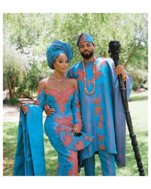 Pepi Sonuga Instagram - Part 2, but day 1 ❤️
Overjoyed with all the love. We’re MARRIED!!!! Hip hip!!!! Read our full @voguemagazine feature, link in bio.

Photographer: @perryvaile
Bridal & Groom Designer (Blue): @couturebytabik
Bridal Designer (Green   Red): @anit_cuts
Groom Designer (Green   Red): @davidscottonline
Pepi’s Personal Stylist: @venetiakiddstyle
Coordination & Design: @claudiocoevents
Videographer: @foragedfilms
Content Creator: @itschampagnesocial
Decor & Florals: @sansationalcreations_
Palm Wine Cup: @bridesnbrooms
Accessories & Beads: @nenejewellryandcraft
Catering: @stomachaffairsatl
Cake: @vgsbakery
Alaga: @mc_bukenkoalaga
Signage: @magnoliadreams.shop
Gift Bags: @vistaprint @zazzle
Invitations:
• @printswellstationery (printing)
• @les_carnets_de_nini (design)
• @flourishfinewriting (stamps)
Bridesmaids Designer: @themusefactory_ @bibireola_bespoke
Groomsmen Designer: @fujahbrand
Geles for Bridal Party: @asooke_gele_matters
Venue: @relix_brookside_knoxville 
Bridal Glam: @neonbonymakeovers @solangehairandbeauty @mosmogele
Rentals: @aopartyrentals
DJ: @djfreshyk
Transportation: @cruzetransportservices