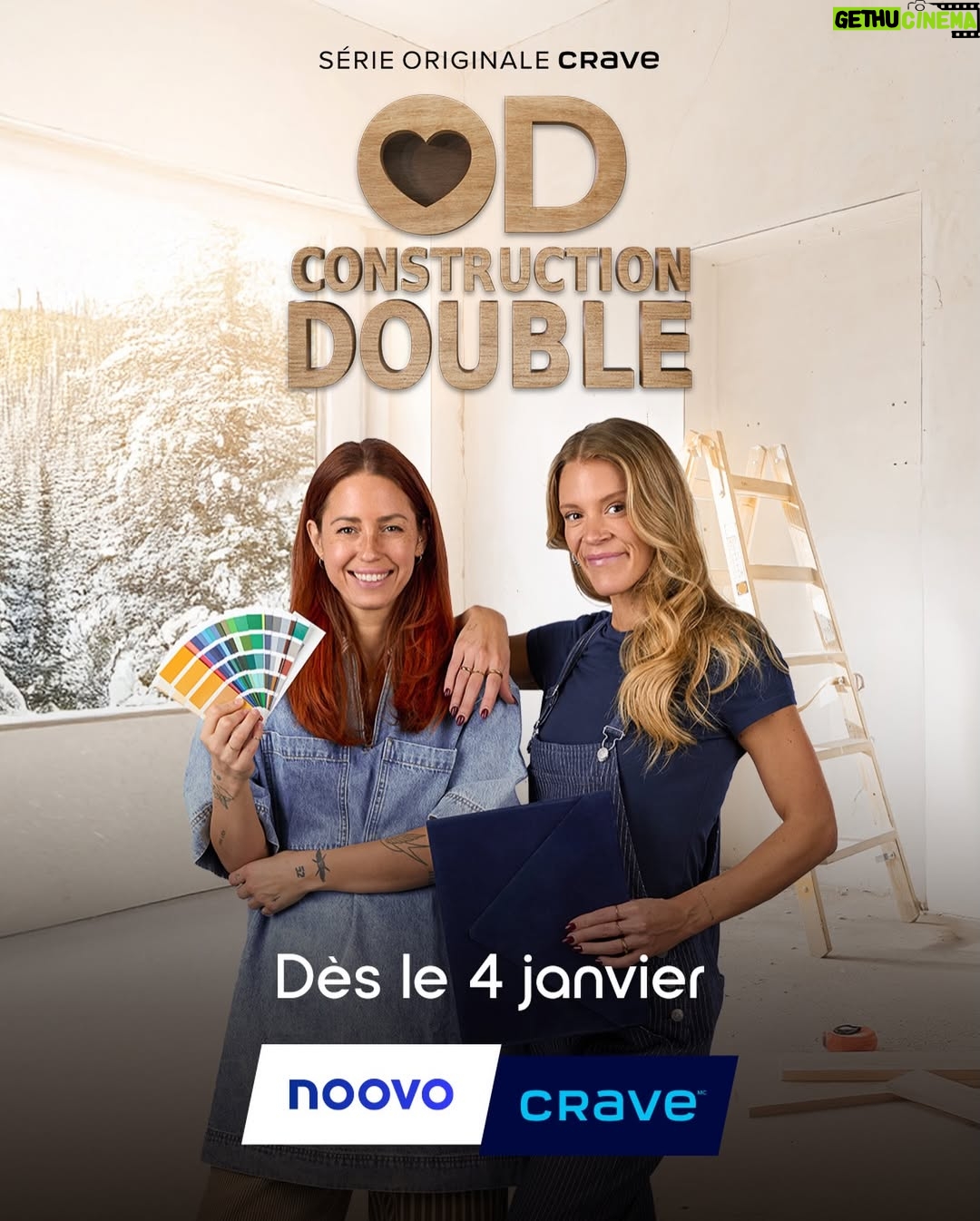 Pézie Beaudin - 1.3K Likes - Pézie et Cath Peach s’affrontent dans une compétition amicale de rénovations. 🔨
Quel chalet sera choisi par le couple gagnant d’OD Chypre?
OD : CONSTRUCTION DOUBLE, dès le 4 janvier sur Crave et Noovo.