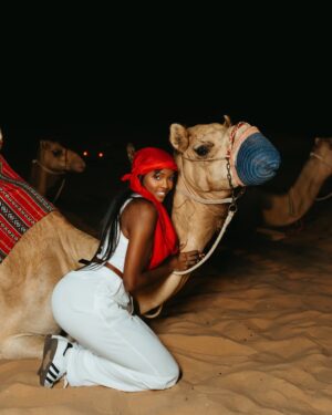 Phina Instagram - Soft life, desert edition🤗✨🐫🐪…
@platinumheritage 

#visitdubai #platinumheritagedubai #phinawashere

📸 @innostuart
