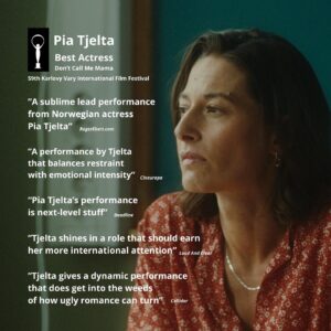 Pia Tjelta Instagram - THANK YOU @kviff I WILL LOVE YOU FOREVER❤️
Innafor med overtenning når du har fått popsjokk i udlandet, eller? 

@ninaknag ❤️ jeg beundrer deg så sjukt mye! 
Se Meg kommer på kino 31 oktober.