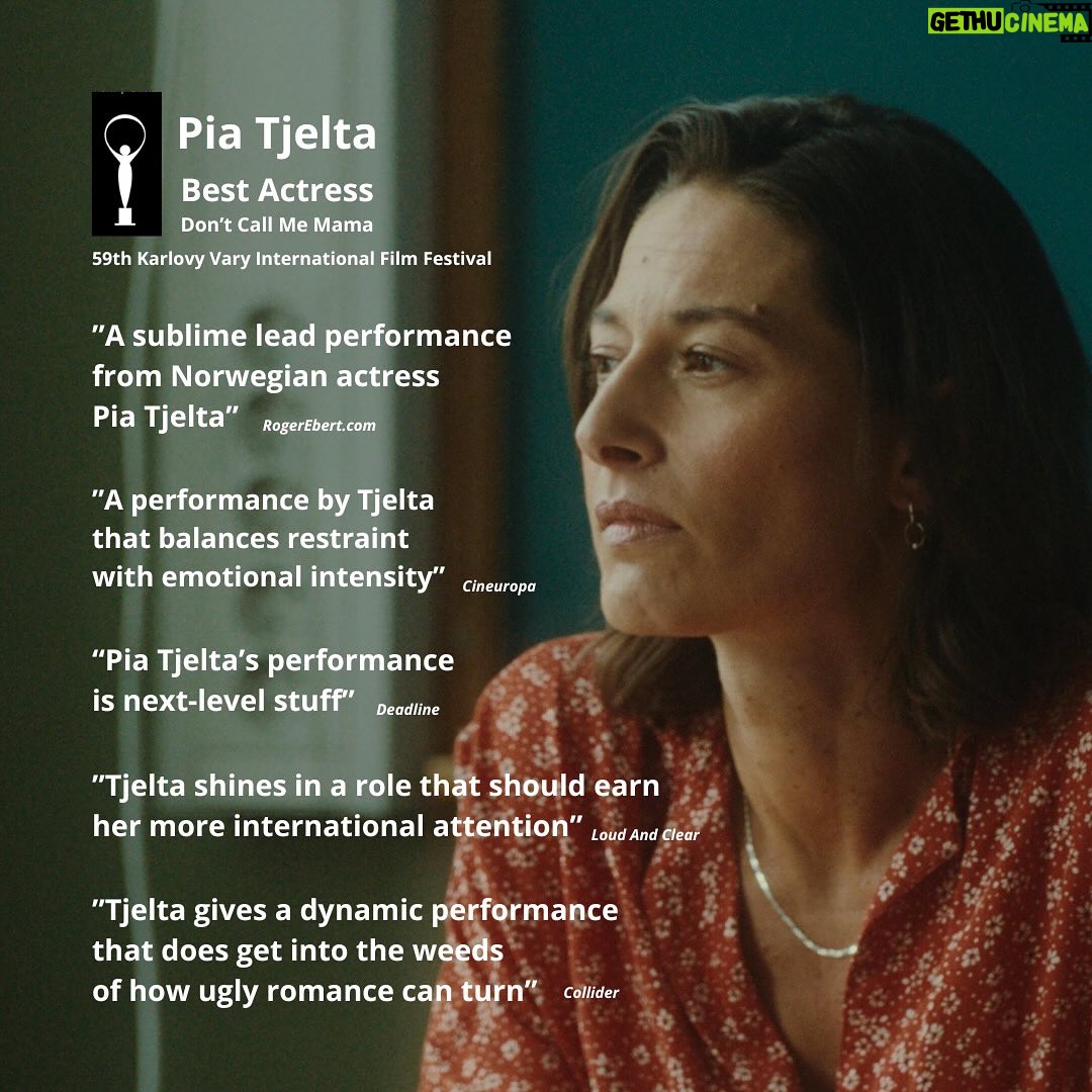 Pia Tjelta - 3.2K Likes - THANK YOU @kviff I WILL LOVE YOU FOREVER❤️
Innafor med overtenning når du har fått popsjokk i udlandet, eller? 

@ninaknag ❤️ jeg beundrer deg så sjukt mye! 
Se Meg kommer på kino 31 oktober.