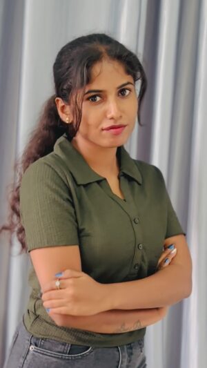 Pinky Gowda Instagram - Follow @bros__princess_6 
#brosprincess6 #pinkygowda6 #explore #kannadasongs #reelkarofeelkaro #reelitfeelit #foryou