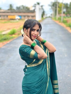 Pinky Gowda Instagram - ಹ್ಯಾಪಿ ಹಬ್ಬ🌸🤎
#pinkygowda6 #brosprincess6 #explore #foryou
