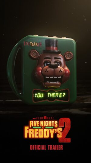 Piper Rubio Instagram - We’re not done with you. #FNAF2movie in theaters Dec 5th 🎁 
134 days until the party🥳