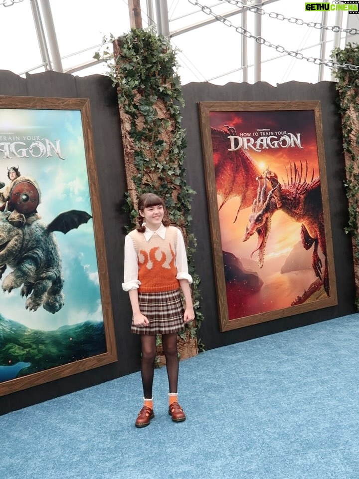 Piper Rubio - 14.6K Likes - If this day was a dream please don’t wake me up!!🐉
I cried when I saw my favorite dragon filled island come to life on the big screen as a live action film. Truly a breathtaking experience, and still at a loss for words. 

Thank you so much @httydragon @universalpictures @dreamworks for having me!! I have always been such a huge fan of the franchise and this film blasted all expectations through the roof and into the clouds!!!💥

JUNE 13TH YA’LL JUNE 13TH!!!!! #HowToTrainYourDragon