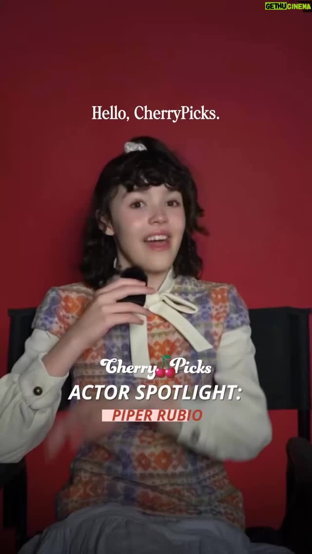 Piper Rubio - 25.5K Likes - For this edition of our digital & editorial #CherryPicks #ActorSpotlight series, we’re shining a light on Piper Rubio, who stars in the #FiveNightsAtFreddys film series! 

Hear from Piper about the Steven Spielberg film that’s had a big impact on her, how Josh Hutcherson has taught her a lot on the Five Nights at Freddy’s set, her two unique hidden talents, and much more! #FiveNightsAtFreddys2 is now in theaters.

.
.
.
.
.
#FiveNightsAtFreddys #FNAF #5NAF #FiveNightsAtFreddysMovie #FNAFMovie #PiperRubio #WomenInFilm #FemaleFilmmaker #WomenInCinema #FemaleFilmmakerEveryday #NewMovies2025 #NewMovies #2025Movies #InspiringWomen #YoungHollywood #MovieReview #FilmCritic #RottenTomatoes #Letterboxd #JoshHutcherson #FiveNightsAtFreddysEdit #FiveNightsAtFreddysCast #FNAF2 #5NAF2 #5NAFMovie