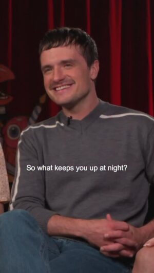 Piper Rubio Instagram - So this happened… Full interview out Friday. #fnaf2movie #fnaf #joshhutcherson #cg5