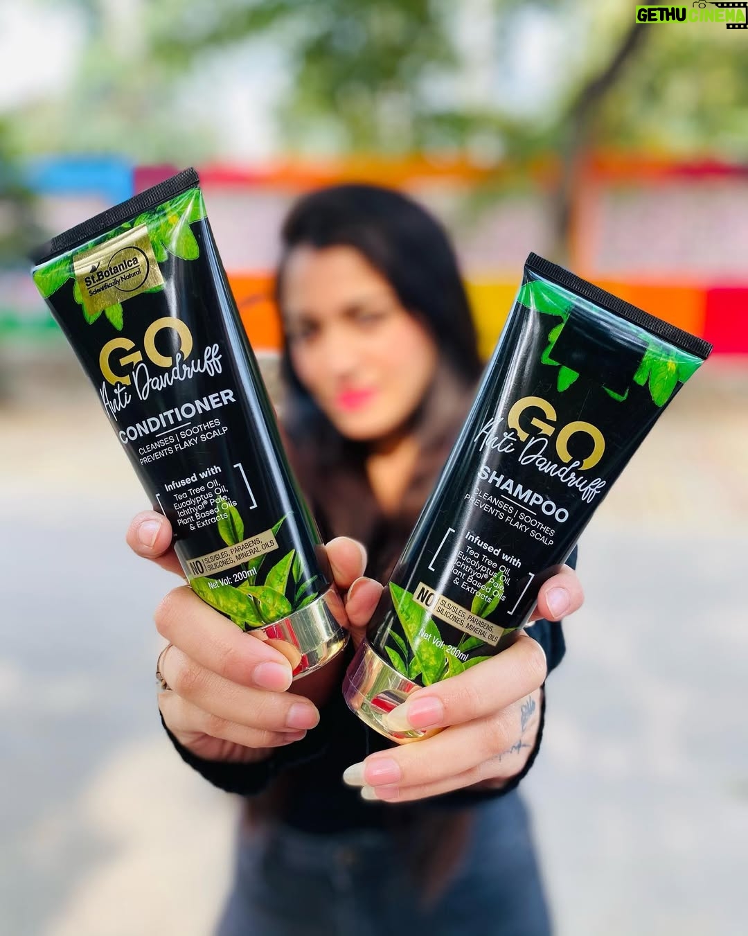 Piya Mangat Choudhary - 3.9K Likes - WoW! St.Botanica ❤️ has introduced oh-so-awesome 
You will be completely amazed and feel blessed, as this New Go range is here to help you get rid of all your hair woes. Whether they are Curly, Coloured, Thin or Frizzy, there are Shampoo & Conditioners specifically formulated to suit your unique hair care and styling needs.

So, it's time for your gorgeous hair to do all the talking and experience the much-needed #HairDance as the entire GO range is enriched with scientific &  natural ingredients and free from harmful chemicals.

@stbotanica.india is also hosting a Big Giveaway Contest and 25 Winners Will Get Go Hair Range Gift Hamper
Just follow 2 simple steps to participate:

1. Follow @stbotanica.india 
2. Tag 3 friends on this post and ask them to follow @stbotanica.india and share their perfect #HairDance moves.

The Winners will be declared on 26th Jan, 2021 on StBotanica Insta Page.

#MyHairCanDance #HairDance #hairdancecontest #BecauseYouAreBeautiful #stbotanica #stbotanicaindia #Giveaway #ContestAlert #scientificallynatural #stbotanicaindia #GoRange #GoHairRange #StBotanicaGoRange #hairdancecontest