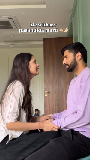 Pooja Bafna Instagram - YOU AND WHO ? TAG AND SHARE NOWWW 🧡🤌🏻
Scene from - arranged marriage series
#coupleinlove #couplegoals #cutecouple #gossippartner #relationshipgoals #marriage #husbandandwife #trendingreels #trendingaudio #viralreels #reelsinstagram #greenforest #sukoon #goals #explorepage #pasandidamard #cutevideo #marriagegoals #poojakaranbafna
Couple goals , couple reels , viral couple , viral reels , trending reels , trending audio , relationship goals , married , husband and wife ,gossip partner , pasandida mard , cutest couple , green forest , couple trend , sukoon , couple challenge , explore page , pooja Karan Bafna