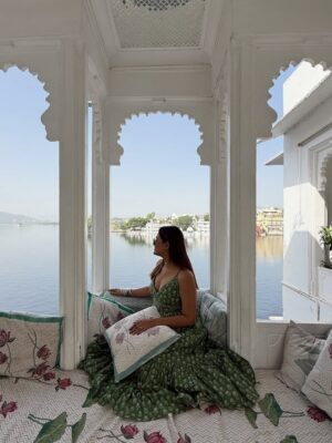 Pooja Sharmaaaa Instagram - Udaipur diaries 🩵
