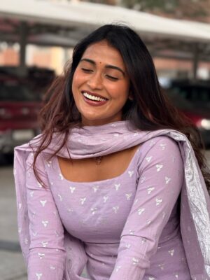 Poornima Ravi Instagram - Chirikalle Penne Kalyaani 💜