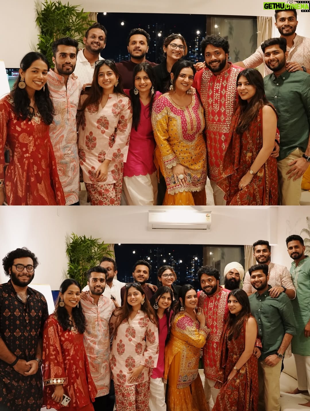Prableen Kaur Bhomrah - 31.5K Likes - Our house warming done the perfect way!
Sukhmani Sahib path with family & friends ♥️🙏🏻

My outfit @bmbywear 
Rahul’s outfit @maharana.india 
Jewellery @ishkaara_ 

#housewarming