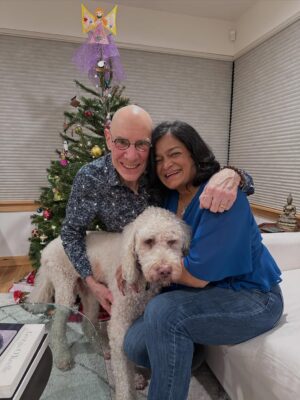 Pramila Jayapal Instagram - Happy New Year from Steve, Otis and me! I know there is so much to be angry and frustrated about. Let’s take all that energy and channel it into purpose, into justice, into building the country we love and want to live in, into each other, into love, generosity and compassion, into better lives—for all of us not just the few. This is our world and we can make it a planet that breathes and thrives on hope and resilience and sufficiency. Let’s make 2026 that year! Much love and gratitude to all of you for holding this vision up!❤️✊🏾💪🏾💕