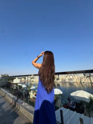 Pranjali Singh Instagram - Precisely what I needed ! 
Udaipur you are beyou-tiful 😉 

[udaipurdiaries, mood, travel, vacation, bluedress, lakeside, Udaipur]
#udaipurdiaries #mood #portrait #udaipur #lakeside #bluedress
