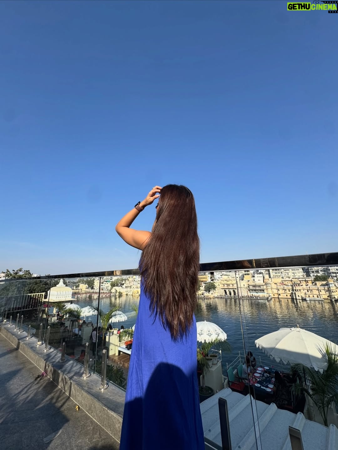 Pranjali Singh - 5.2K Likes - Precisely what I needed ! 
Udaipur you are beyou-tiful 😉 

[udaipurdiaries, mood, travel, vacation, bluedress, lakeside, Udaipur]
#udaipurdiaries #mood #portrait #udaipur #lakeside #bluedress