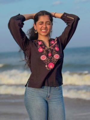 Preethi Pagadala Instagram - Mentally always at a beach 🫠🌊