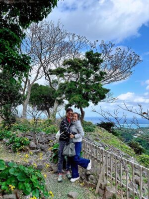 Priscelia Chan Instagram - 😍🌼❤️ 2026 January #ATmyhubbybuddybaby #okinawa