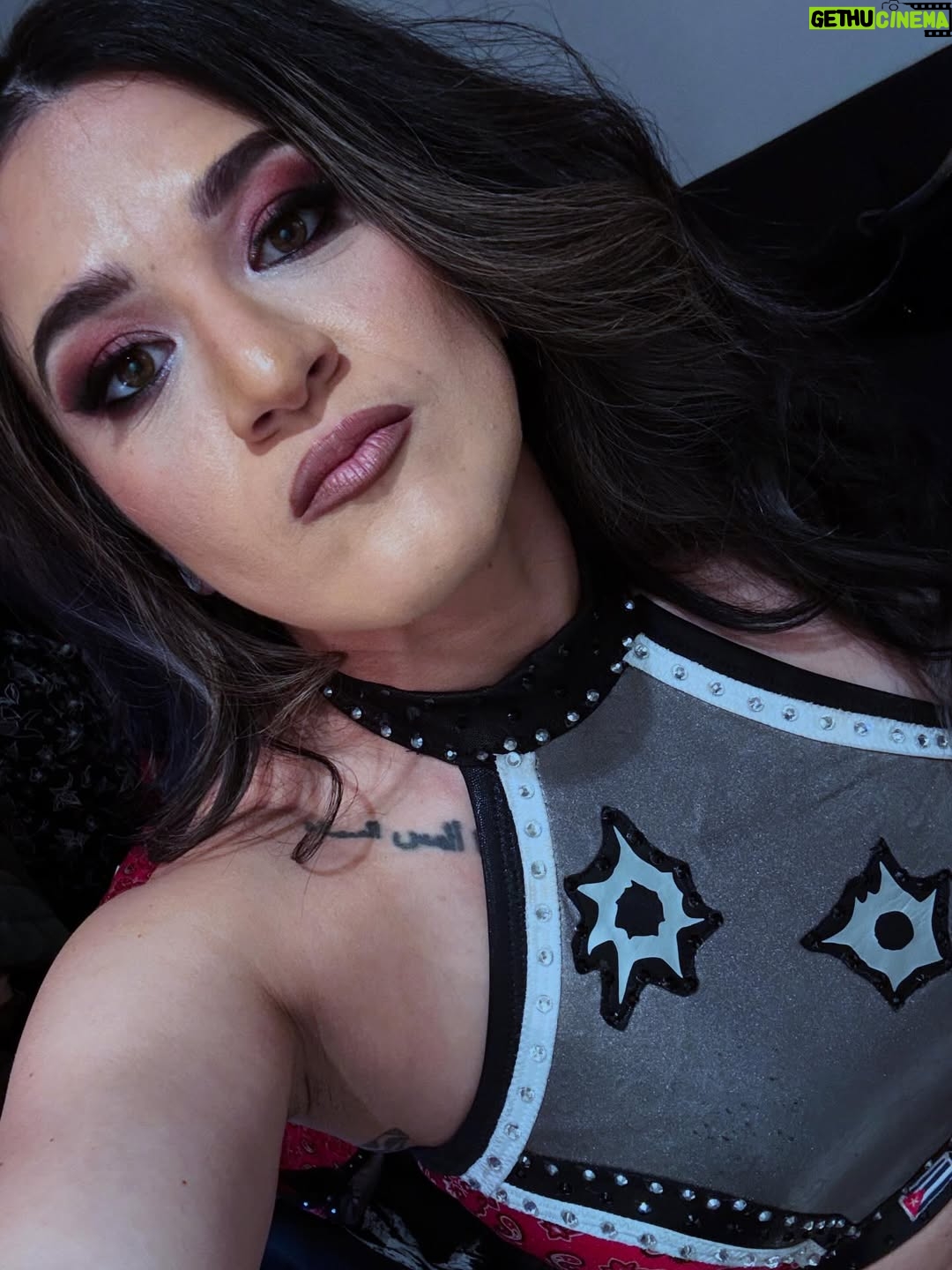 Priscilla Zuniga - 2.1K Likes - Finally got to wrestle at the Iconic Hammerstein Ballroom 🤍
MUA 💄: @nicolemarielevesque 
#NYC
