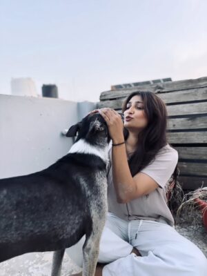 Priya Vadlamani Instagram - Happiest with him 🦋✨️