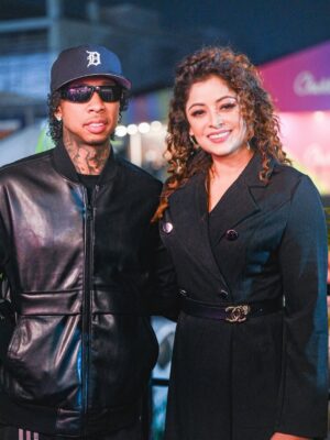 Priyanka Bharali Instagram - Still can’t believe I met @tyga yesterday at the Cherry Blossom Festival in Shillong! As a huge fan, meeting him was an absolute dream come true. Truly one of the best moments of my life. Love you @tyga 🫶🏻♾️.

Grateful to @nayanjyoti for turning my dream into reality and to @biman_medhi_biman for this amazing and unforgettable picture with one and only @tyga 😍

#cherryblossomfestival #cherryblossomfestival2025 
#tyga #priyankabharali