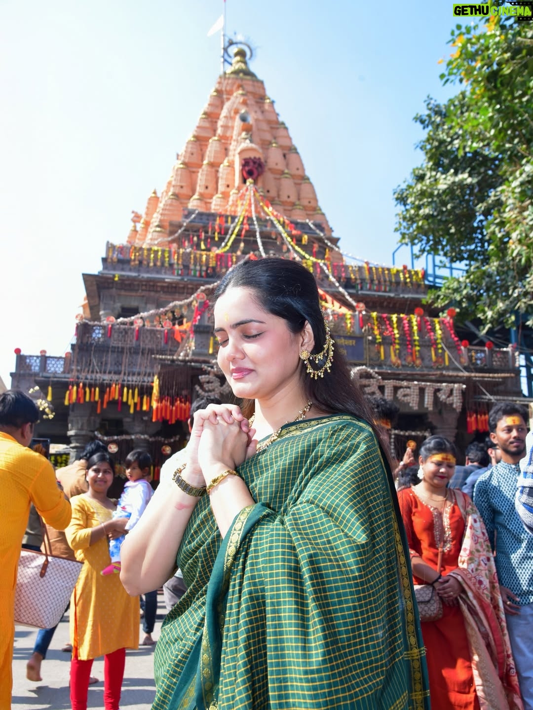 Priyanka Diwate - 15.5K Likes - On A very auspicious Day #makarsankrant 🕉️ What we could expect more than Our headsdown in Ujjain #mahakaal #2026

My Beautiful Saree : @swaminipaithani11