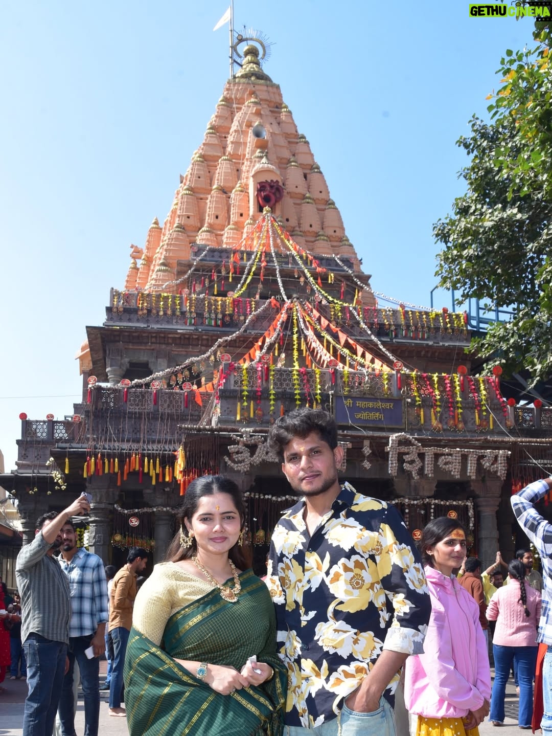 Priyanka Diwate - 15.5K Likes - On A very auspicious Day #makarsankrant 🕉️ What we could expect more than Our headsdown in Ujjain #mahakaal #2026

My Beautiful Saree : @swaminipaithani11