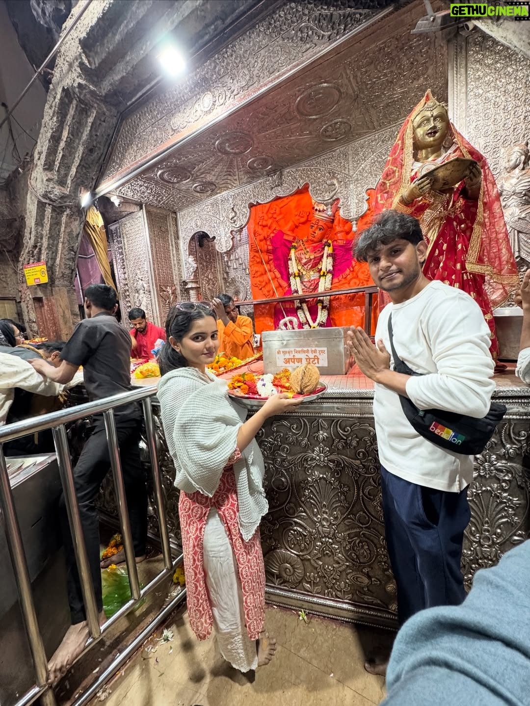 Priyanka Diwate - 31.1K Likes - Always blessed 😭 My very 1st time visit and a peaceful Darshan #nashik #saptashrungimaa , No more Negative energies just a positive soul worshiping gods every single day 🫶🕉️🧿 #nazarnalage #godsfavouritechild