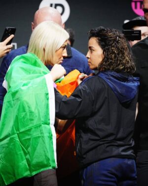 Puja Tomar Instagram - Your Saturday night sorted 👉
@tomar_puja and Shauna Bannon mean business 🔥
#UFCLondon #UFCIndia #PujaJustFight #TheCycloneReturns