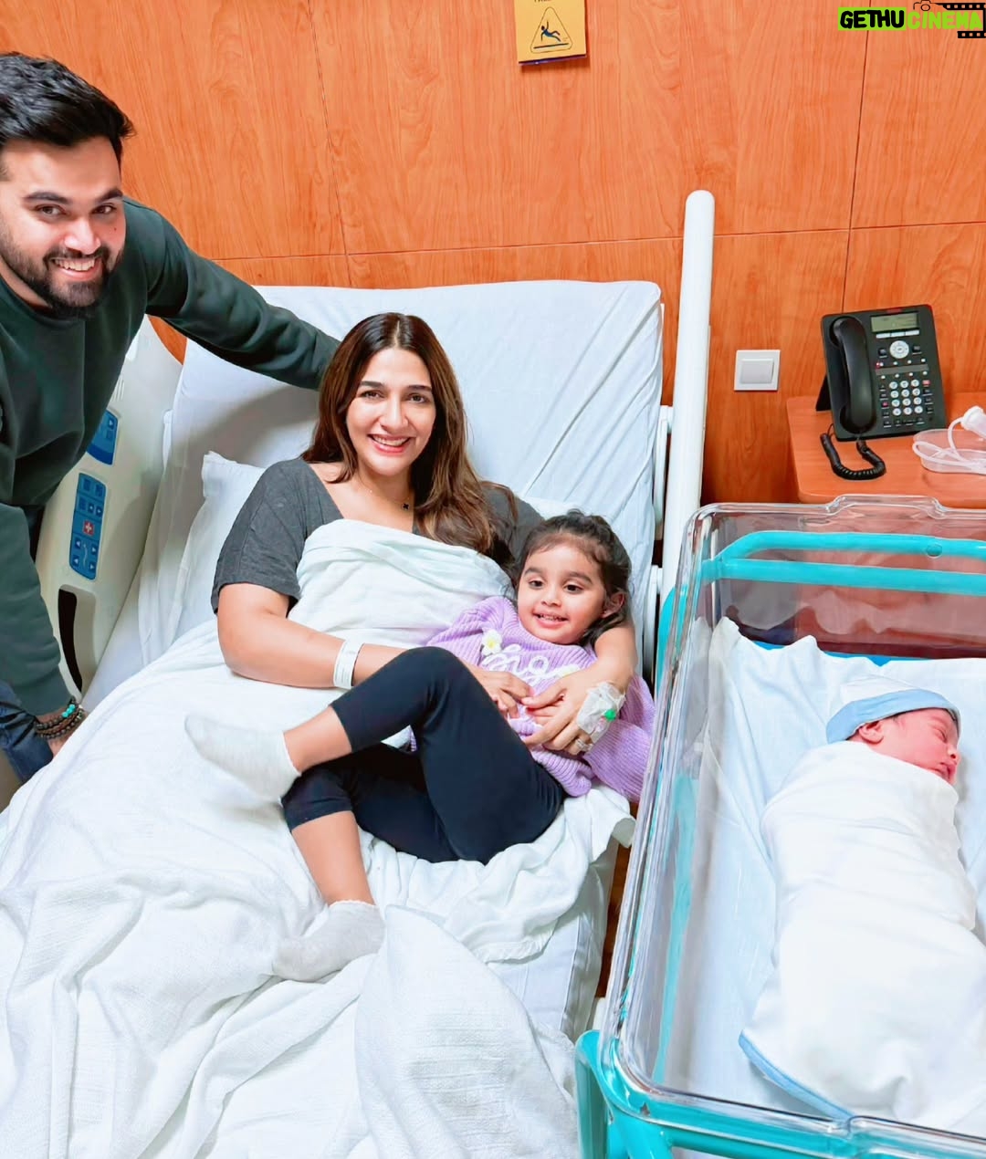 Rabab Hashim - 83.8K Likes - Hello World 💙

The snuggle is real 👼 

Our hearts are full as we welcome our little munchkin Orhan Sohaib Ali to the world, MashaAllah ❤️
Myesha has a tiny new best friend and we are overjoyed and full of love and gratitude Alhamdulillah ✨
Remember us in your prayers and sending you all love, light and good energy! 💫